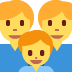 family: man, man, boy 👨‍👨‍👦 Discord emoji — free static PNG download