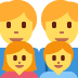 family: man, man, girl, boy 👨‍👨‍👧‍👦 Discord emoji — free static PNG download