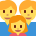 family: man, man, girl 👨‍👨‍👧 Discord emoji — free static PNG download
