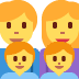 family: man, woman, boy, boy 👨‍👩‍👦‍👦 Discord emoji — free static PNG download