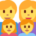 family: man, woman, girl, boy 👨‍👩‍👧‍👦 Discord emoji — free static PNG download