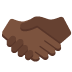 handshake: dark skin tone 🤝🏿 Discord emoji — free static PNG download