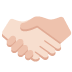 handshake: light skin tone 🤝🏻 Discord emoji — free static PNG download