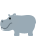 hippopotamus 🦛 Discord emoji — free static PNG download