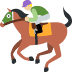 horse racing: medium-light skin tone 🏇🏼 Discord emoji — free static PNG download