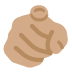 index pointing at the viewer: medium skin tone 🫵🏽 Discord emoji — free static PNG download