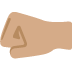 left-facing fist: medium skin tone 🤛🏽 Discord emoji — free static PNG download