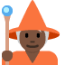 mage: dark skin tone 🧙🏿 Discord emoji — free static PNG download