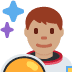 man astronaut: medium skin tone 👨🏽‍🚀 Discord emoji — free static PNG download