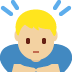man bowing: medium-light skin tone 🙇🏼‍♂️ Discord emoji — free static PNG download