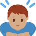 man bowing: medium skin tone 🙇🏽‍♂️ Discord emoji — free static PNG download