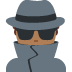 man detective: medium-dark skin tone 🕵🏾‍♂️ Discord emoji — free static PNG download