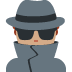 man detective: medium skin tone 🕵🏽‍♂️ Discord emoji — free static PNG download