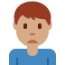 man frowning: medium skin tone 🙍🏽‍♂️ Discord emoji — free static PNG download