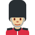 man guard: medium-light skin tone 💂🏼‍♂️ Discord emoji — free static PNG download