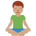 man in lotus position: medium skin tone 🧘🏽‍♂️ Discord emoji — free static PNG download