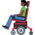 man in motorized wheelchair: dark skin tone 👨🏿‍🦼 Discord emoji — free static PNG download