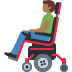 man in motorized wheelchair: medium-dark skin tone 👨🏾‍🦼 Discord emoji — free static PNG download