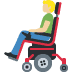 man in motorized wheelchair: medium-light skin tone 👨🏼‍🦼 Discord emoji — free static PNG download