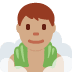 man in steamy room: medium skin tone 🧖🏽‍♂️ Discord emoji — free static PNG download