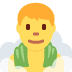 man in steamy room 🧖‍♂️ Discord emoji — free static PNG download