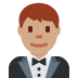 man in tuxedo: medium skin tone 🤵🏽‍♂️ Discord emoji — free static PNG download