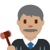 man judge: medium skin tone 👨🏽‍⚖️ Discord emoji - free download