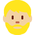 man: medium-light skin tone, beard 🧔🏼‍♂️ Discord emoji — free static PNG download
