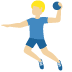 man playing handball: medium-light skin tone 🤾🏼‍♂️ Discord emoji — free static PNG download