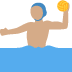 man playing water polo: medium skin tone 🤽🏽‍♂️ Discord emoji — free static PNG download