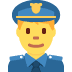 man police officer 👮‍♂️ Discord emoji — free static PNG download