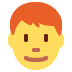 man: red hair 👨‍🦰 Discord emoji — free static PNG download