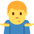 man shrugging 🤷‍♂️ Discord emoji — free static PNG download