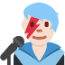 man singer: light skin tone 👨🏻‍🎤 Discord emoji — free static PNG download