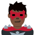 man supervillain: dark skin tone 🦹🏿‍♂️ Discord emoji — free static PNG download