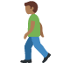 man walking: medium-dark skin tone 🚶🏾‍♂️ Discord emoji — free static PNG download