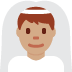 man with veil: medium skin tone 👰🏽‍♂️ Discord emoji — free static PNG download