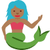 mermaid: medium-dark skin tone 🧜🏾‍♀️ Discord emoji — free static PNG download