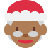 Mrs. Claus: medium-dark skin tone 🤶🏾 Discord emoji — free static PNG download