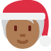 mx claus: medium-dark skin tone 🧑🏾‍🎄 Discord emoji — free static PNG download