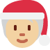 mx claus: medium-light skin tone 🧑🏼‍🎄 Discord emoji — free static PNG download