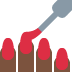 nail polish: dark skin tone 💅🏿 Discord emoji — free static PNG download