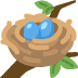 nest with eggs 🪺 Discord emoji — free static PNG download