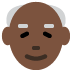 old man: dark skin tone 👴🏿 Discord emoji — free static PNG download