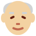 old man: medium-light skin tone 👴🏼 Discord emoji — free static PNG download