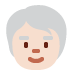 older person: light skin tone 🧓🏻 Discord emoji — free static PNG download