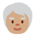 older person: medium skin tone 🧓🏽 Discord emoji — free static PNG download