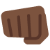 oncoming fist: dark skin tone 👊🏿 Discord emoji — free static PNG download