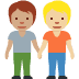 people holding hands: medium skin tone, medium-light skin tone 🧑🏽‍🤝‍🧑🏼 Discord emoji — free static PNG download