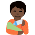 person feeding baby: dark skin tone 🧑🏿‍🍼 Discord emoji — free static PNG download